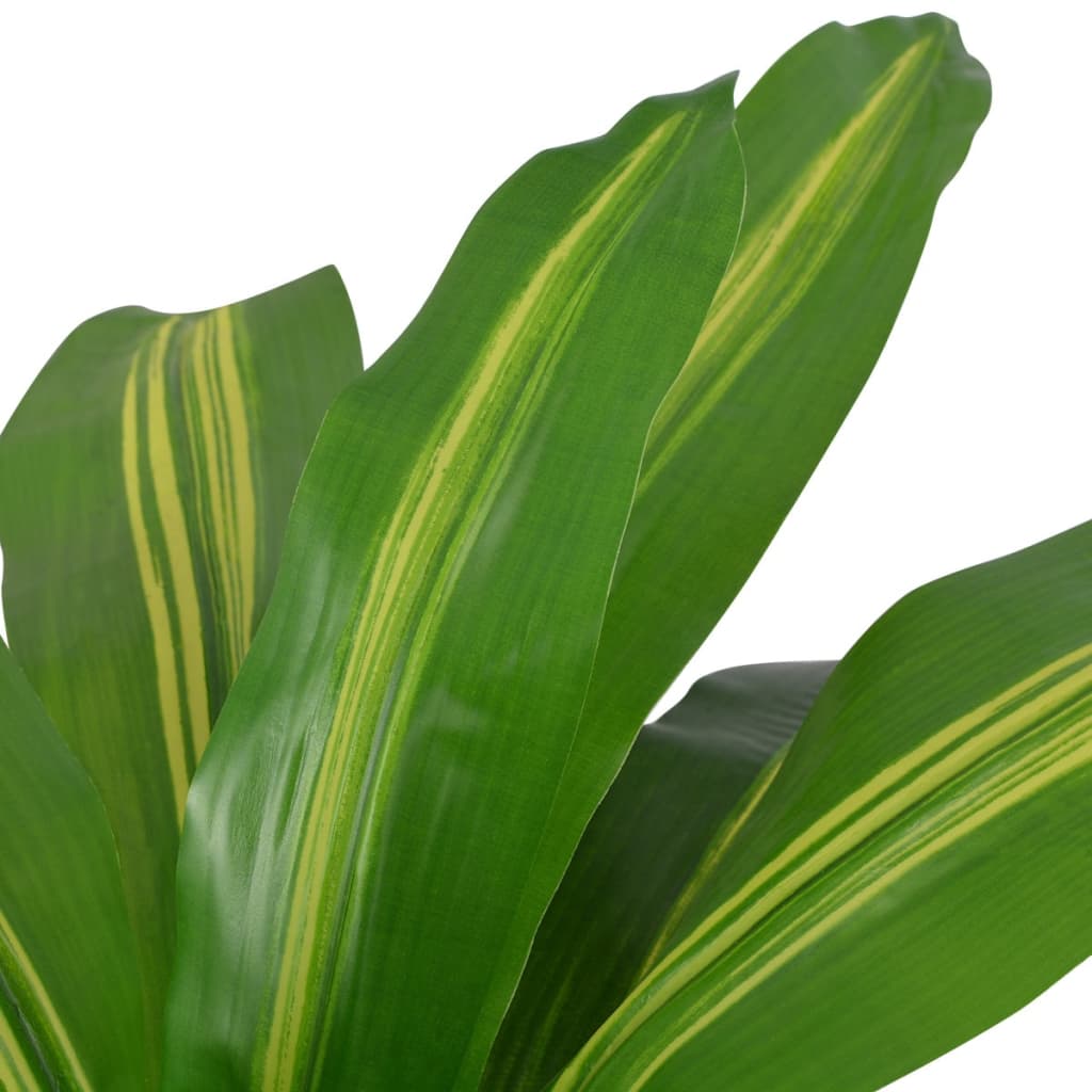 Artificial Dracaena Plant with Pot 35.4 Green
