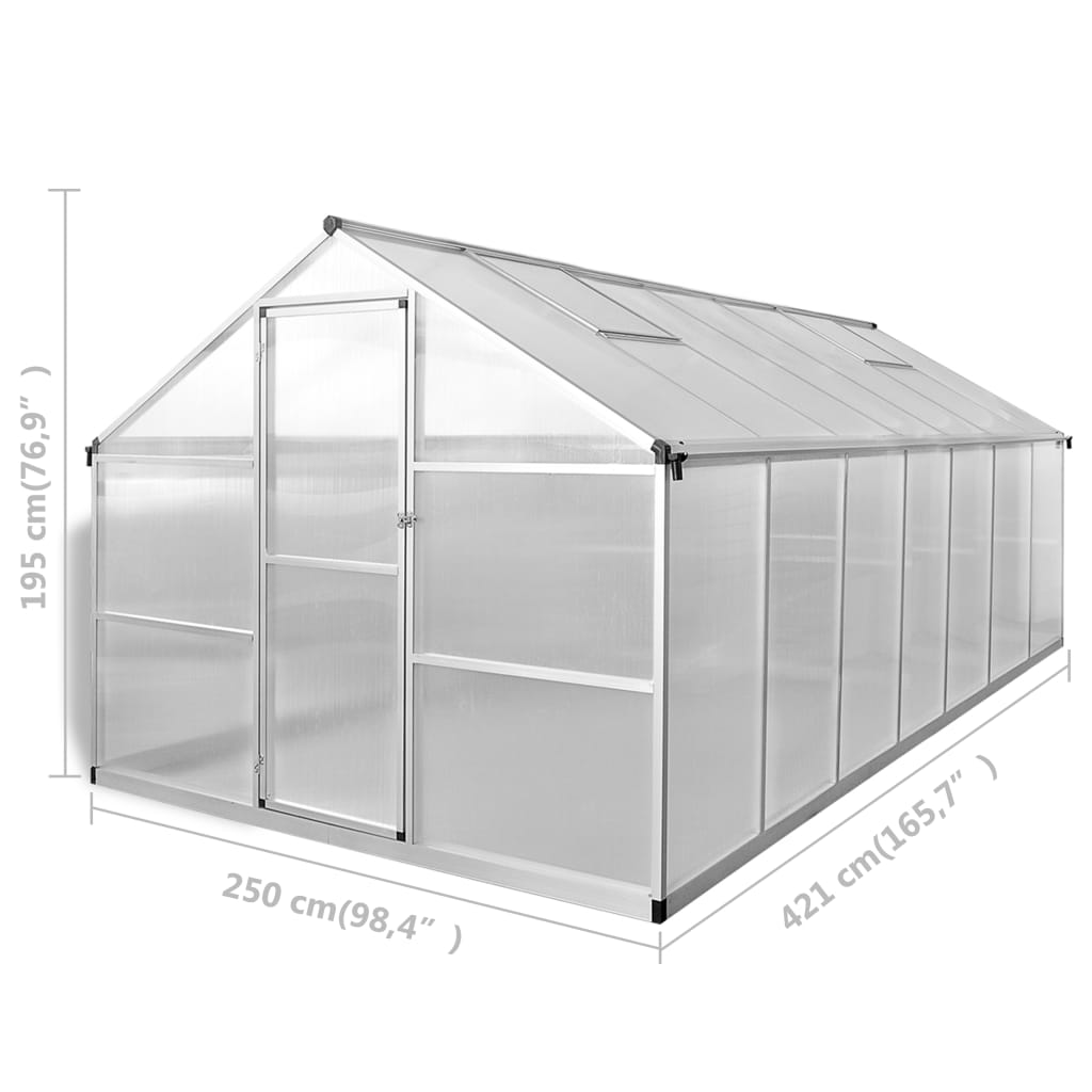 Greenhouse Reinforced Aluminum 113.3 ft??