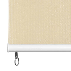 Outdoor Roller Blind 39.4x55.1 Cream