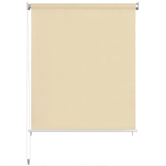 Roller Blind Cream High-density polyethylene (HDPE) 86.6 x 55.1 in