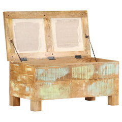 Storage Bench Multicolored with shades of brown