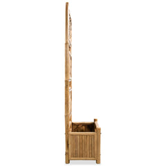Garden Raised Bed Natural Bamboo Bamboo Medium Planters
