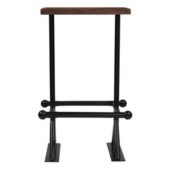 Bar Set Multicolor Solid reclaimed wood and powder-coated steel