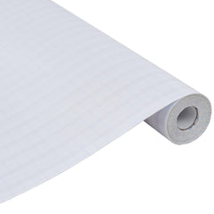 A roll of Bostome frosted privacy window film with adhesive stripes, measuring 3 feet by 32.8 feet.