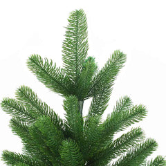 5ft green artificial Christmas tree with lifelike PE needles and a stable metal stand.