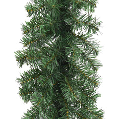 Green PVC Christmas garland, 32.8 feet long with 900 branches.