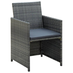 Patio Sofa Set Set of 4 Gray