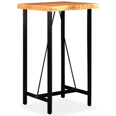 Bar Set Brown Solid Acacia wood One Size Durable Bar Set