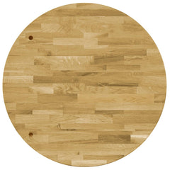 Table Top Natural wood color Solid oak wood Small Durable