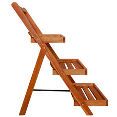 3-Tier Plant Stand 19.7x24.8x31.5 Solid Acacia Wood