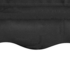 Awning Anthracite Polyester with PU coating 500x300 inches
