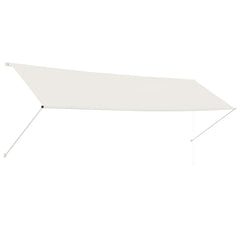 Awning Cream Steel frame and 100% polyester fabric with PA coating