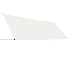 Awning Cream Steel frame and 100% polyester fabric with PA coating