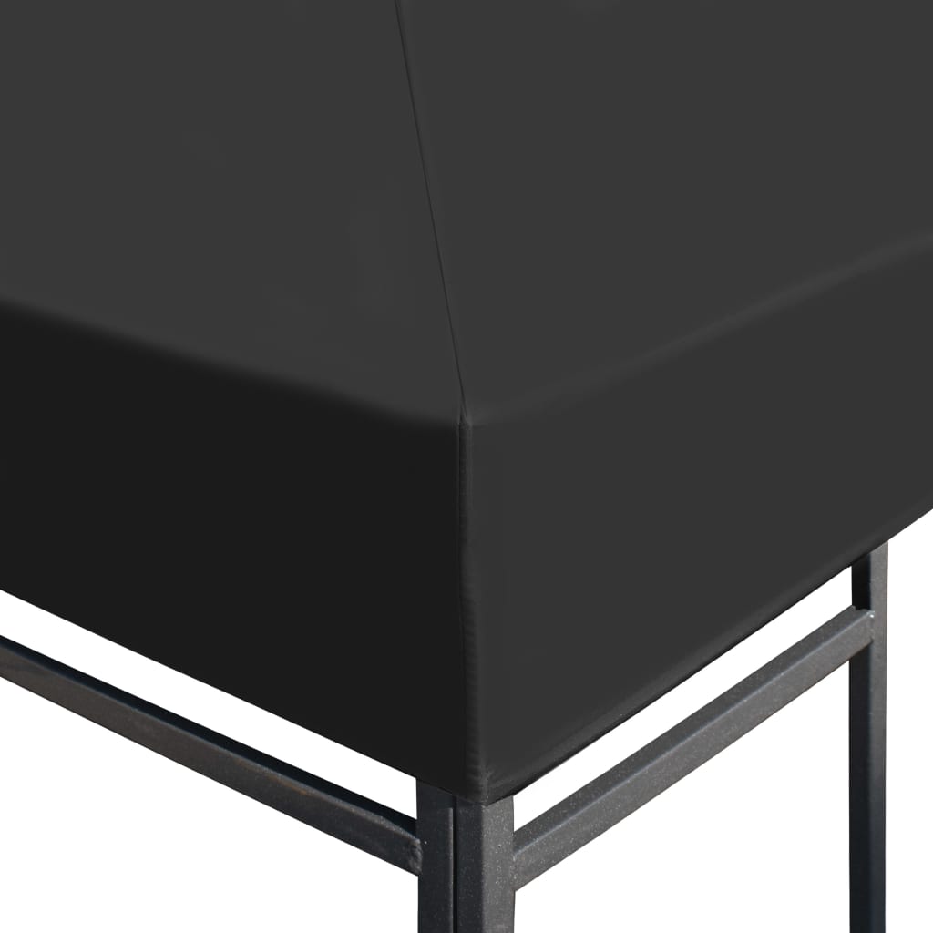 Gazebo Top Cover 1 oz/ft?? 13.1'x9.8' Gray