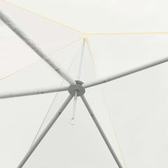 Outdoor Gazebo Cream 236.2x173.2x129.9