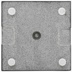 Parasol Base Black Granite, Stainless Steel
