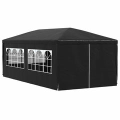 Party Tent Anthracite Polyethylene 19.7x9.8x8.4ft