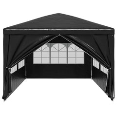 Party Tent Anthracite Polyethylene 19.7x9.8x8.4ft