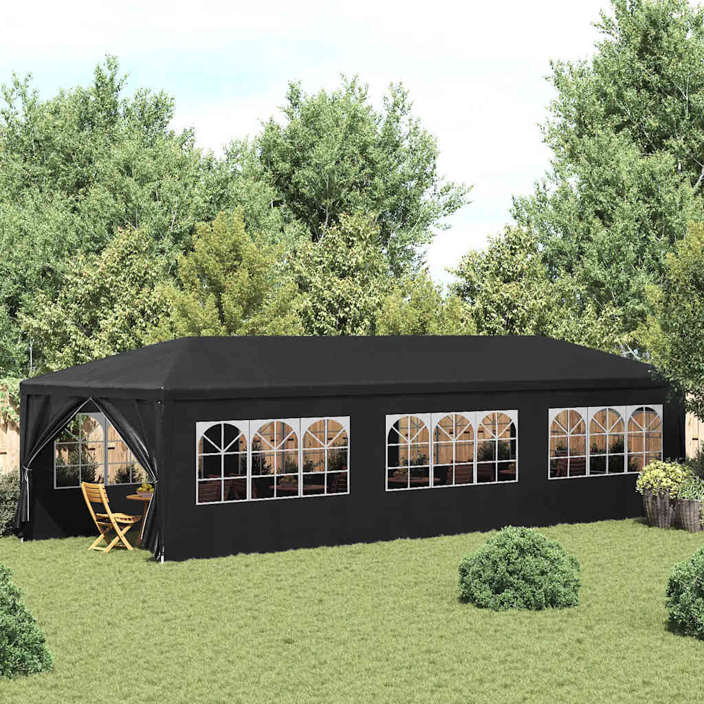 Party Tent Anthracite Polyethylene, Steel Large