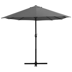 Garden Parasol Anthracite Polyester, Aluminum Extra Large