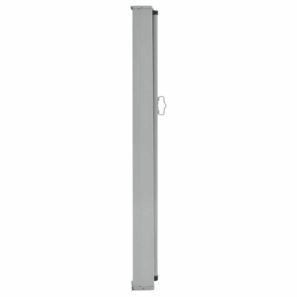 Patio Retractable Side Awning 39.4x118.1 Gray
