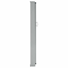 Patio Retractable Side Awning 39.4x118.1 Gray