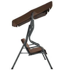 Garden Swing Bench Coffee 66.9x43.3x60.2