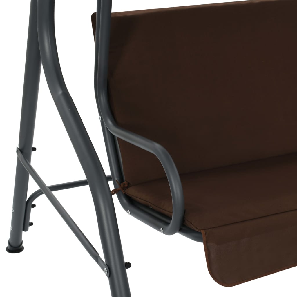 Garden Swing Bench Coffee 66.9x43.3x60.2