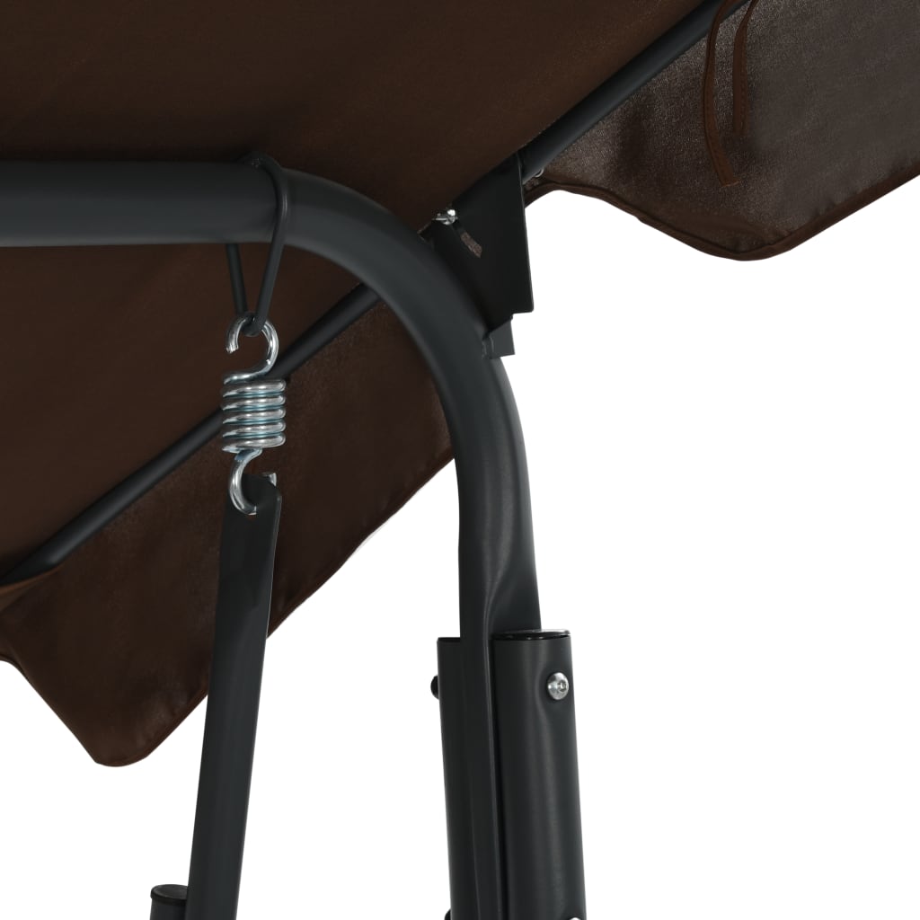 Garden Swing Bench Coffee 66.9x43.3x60.2