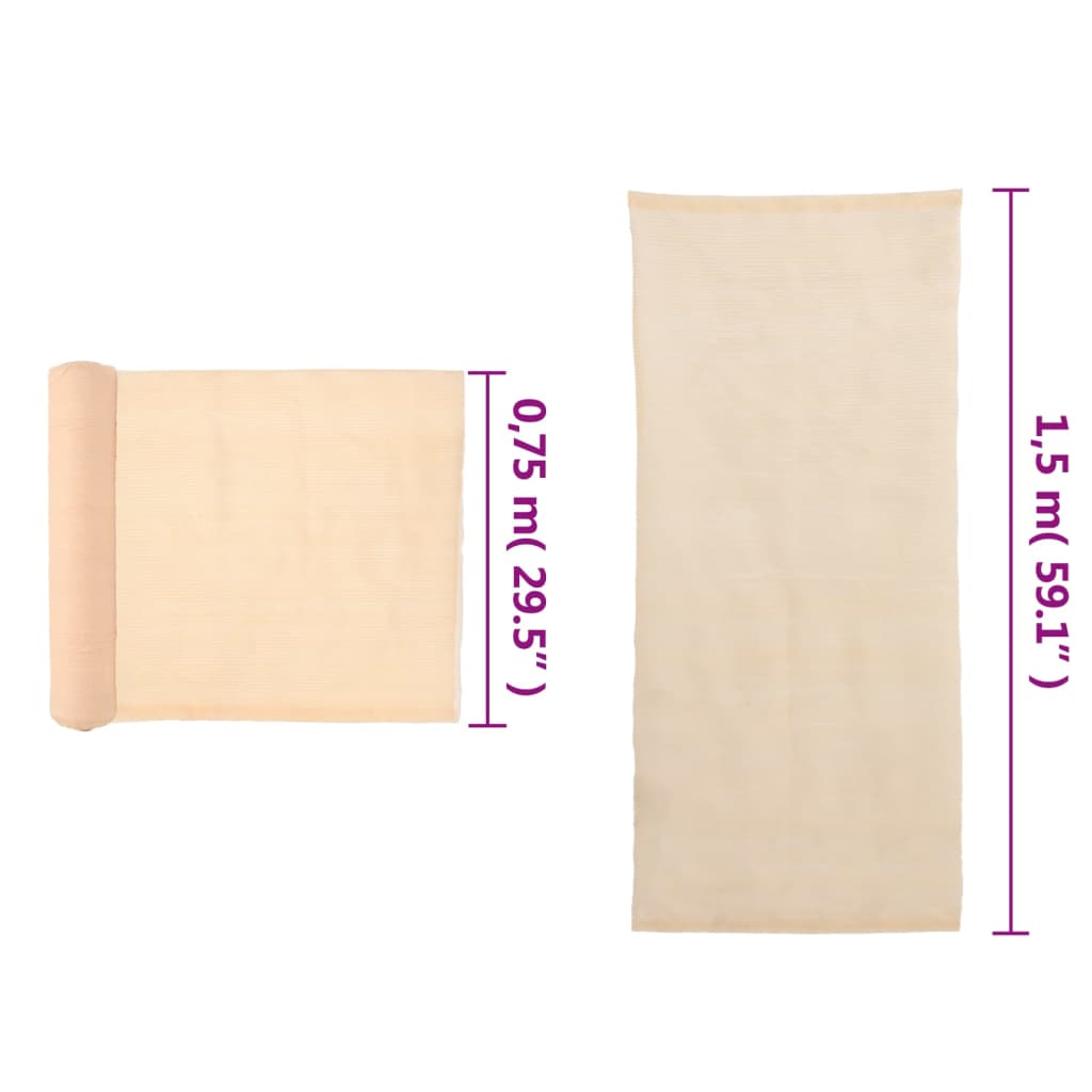 Privacy Net HDPE 4.9'x82' Beige