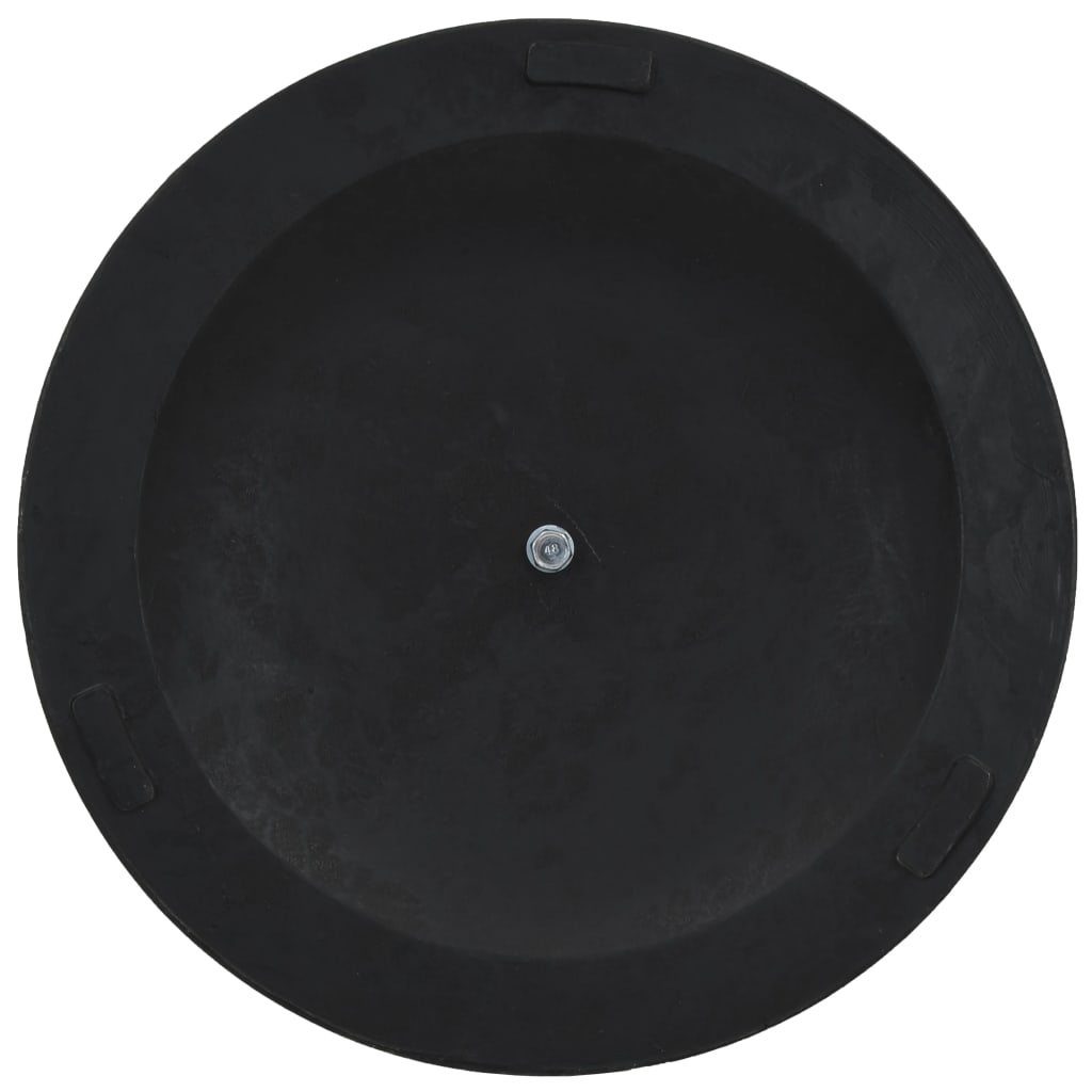 Parasol Base Round Polyresin 41.9 lb Bronze