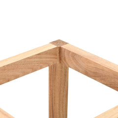 Umbrella Stand Solid Walnut Wood 7.1x7.1x19.7