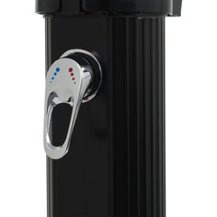 Solar Shower Black UV-resistant PVC Large Foldable