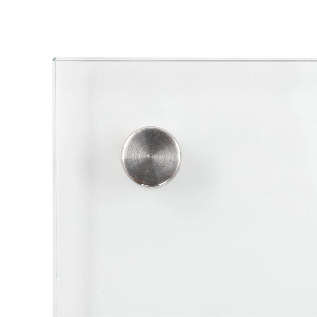 Kitchen Backsplash Transparent 31.5x19.7 Tempered Glass