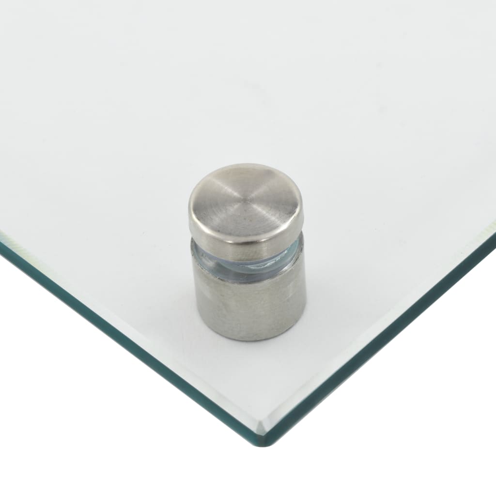 Kitchen Backsplash Transparent 31.5x19.7 Tempered Glass