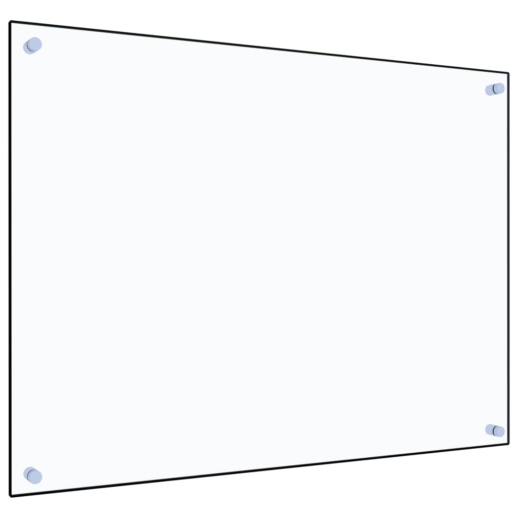 Kitchen Backsplash Transparent 31.5x23.6 Tempered Glass