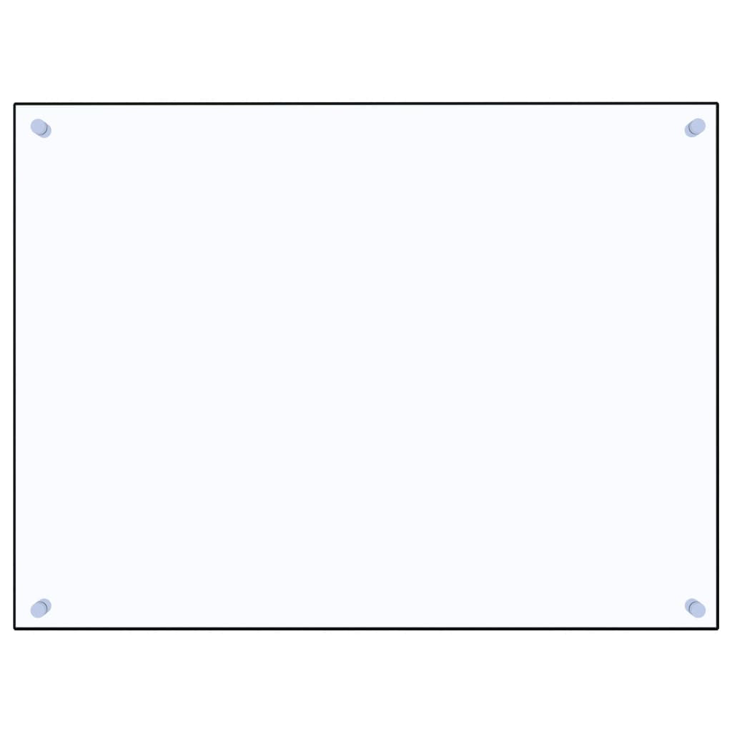 Kitchen Backsplash Transparent 31.5x23.6 Tempered Glass
