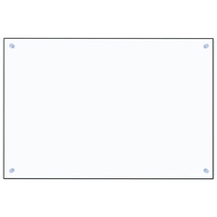 Kitchen Backsplash Transparent 35.4x23.6 Tempered Glass