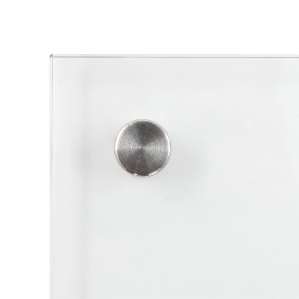 Kitchen Backsplash Transparent 39.4x23.6 Tempered Glass