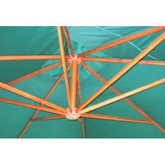 Floating Garden Parasol Melia 118.1x157.5 Green