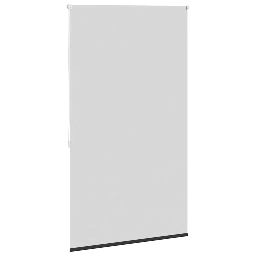 Black Bostome blackout roller blind, 31.5x68.9 inches, mounted on a window.