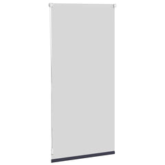 Roller Blind Blackout 15.7x39.4 Gray