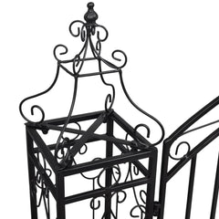 Ornamental Garden Gate Wrought Iron 4'x8x4' 5