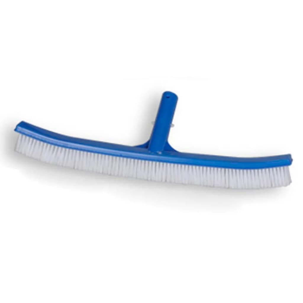 Bostome pool cleaning set with two leaf skimmers, brush, and telescopic pole.