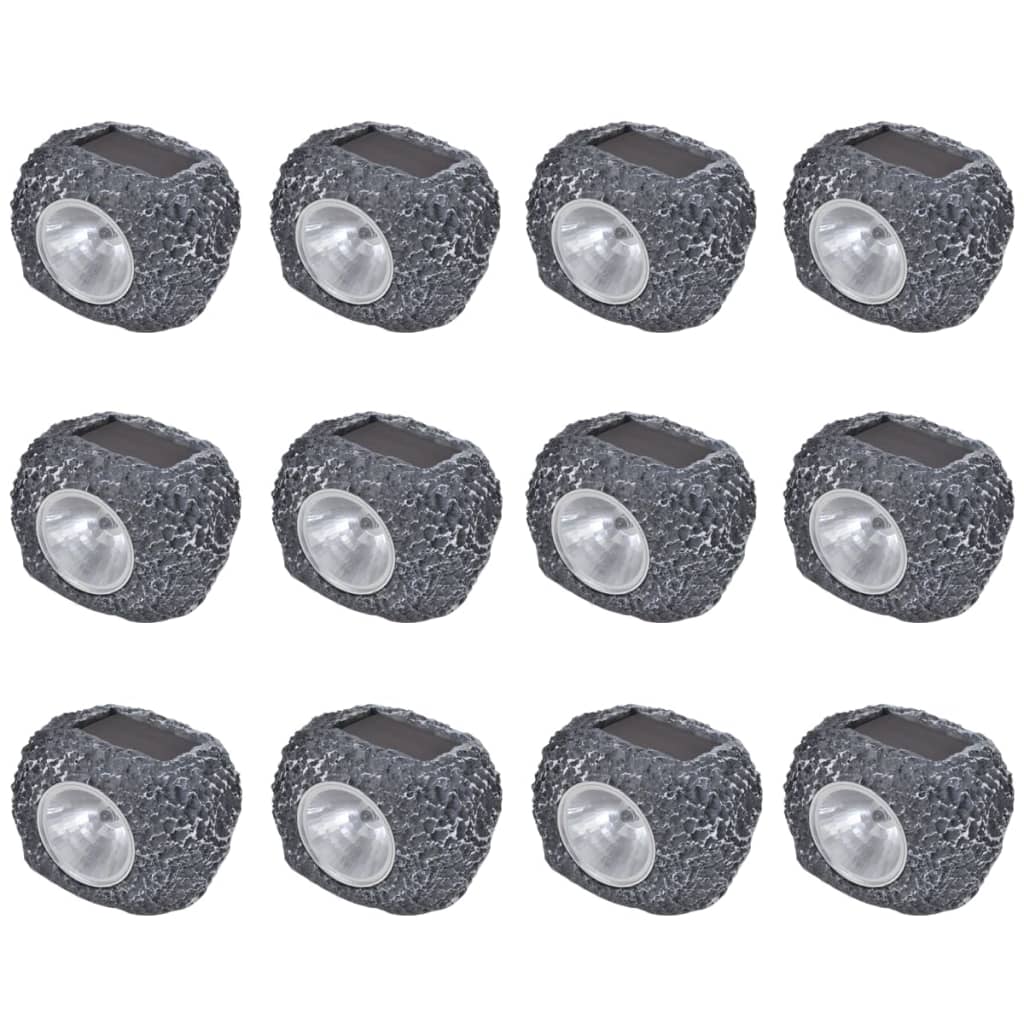 Garden Light Grey Plastic Small Solar Garden Light Other