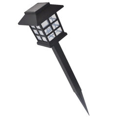 Outdoor Solar Lamp LED Light Set 12 pcs with Spike 3.4x3.4x15