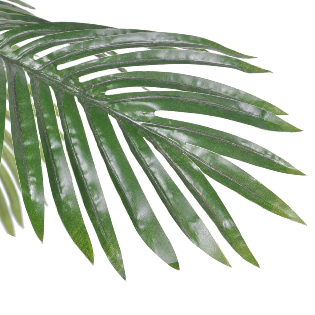 A 59-inch tall artificial Cycas palm tree with lifelike green fronds.