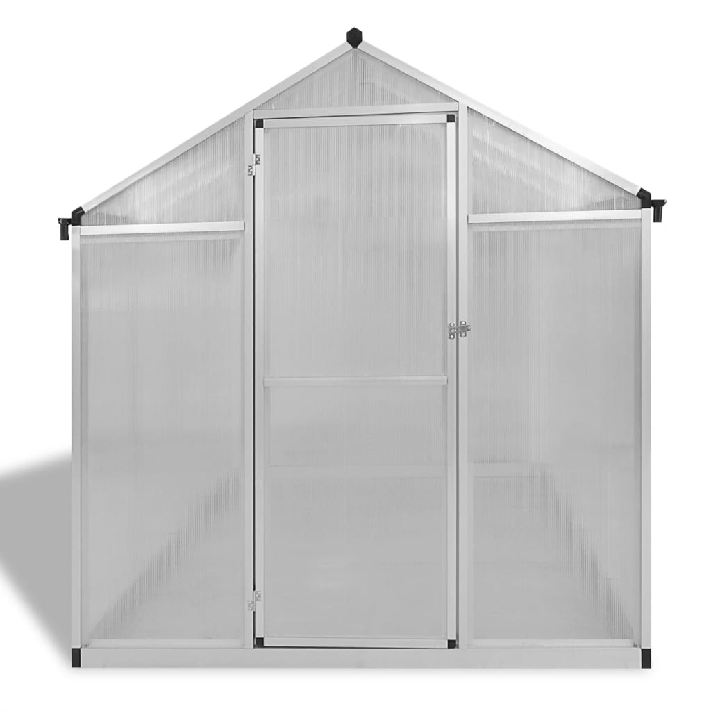 Reinforced Aluminum Greenhouse with Base Frame 49.5ft??