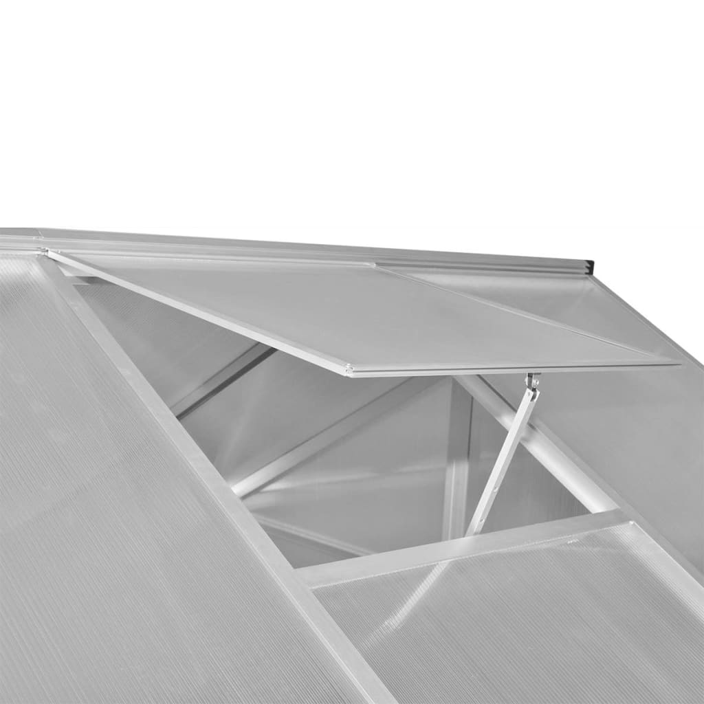 Reinforced Aluminum Greenhouse with Base Frame 49.5ft??