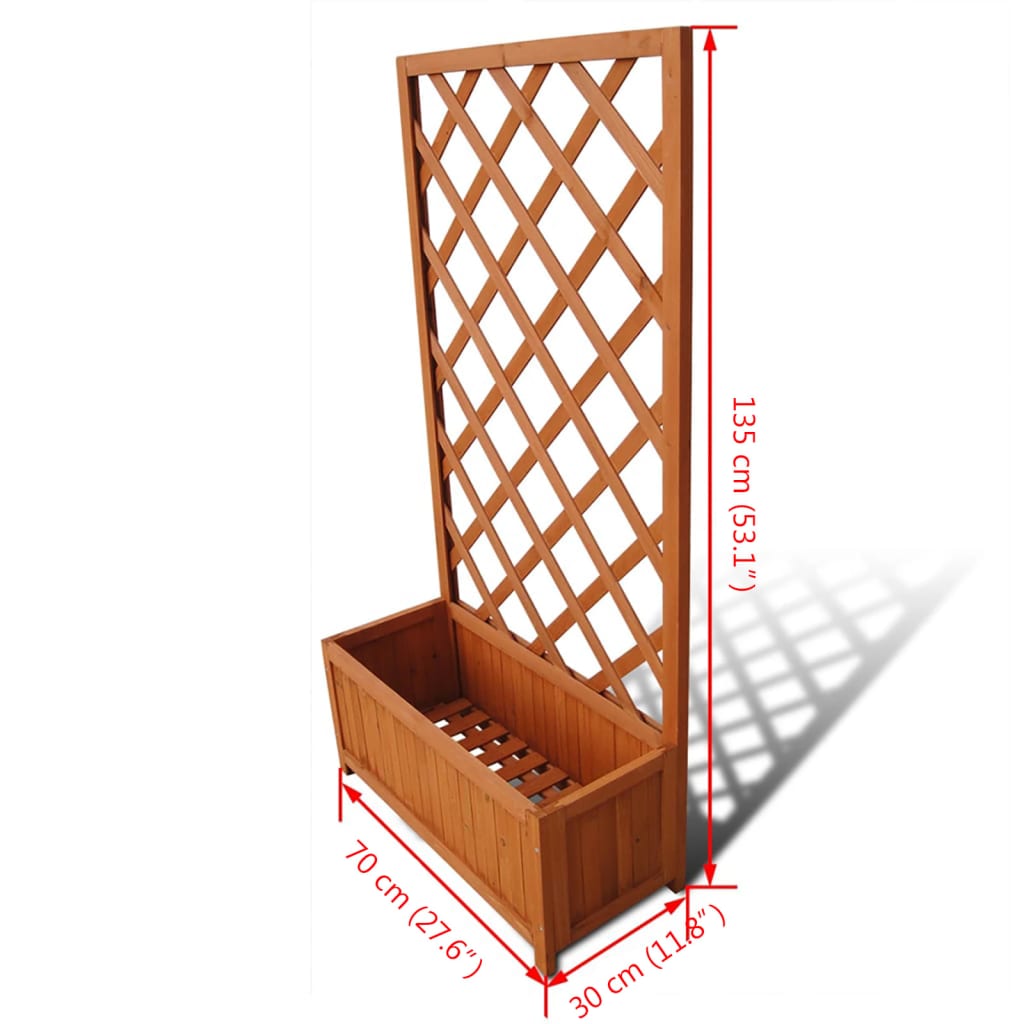 Trellis Planter 2' 4 x 11.8  x 4' 5